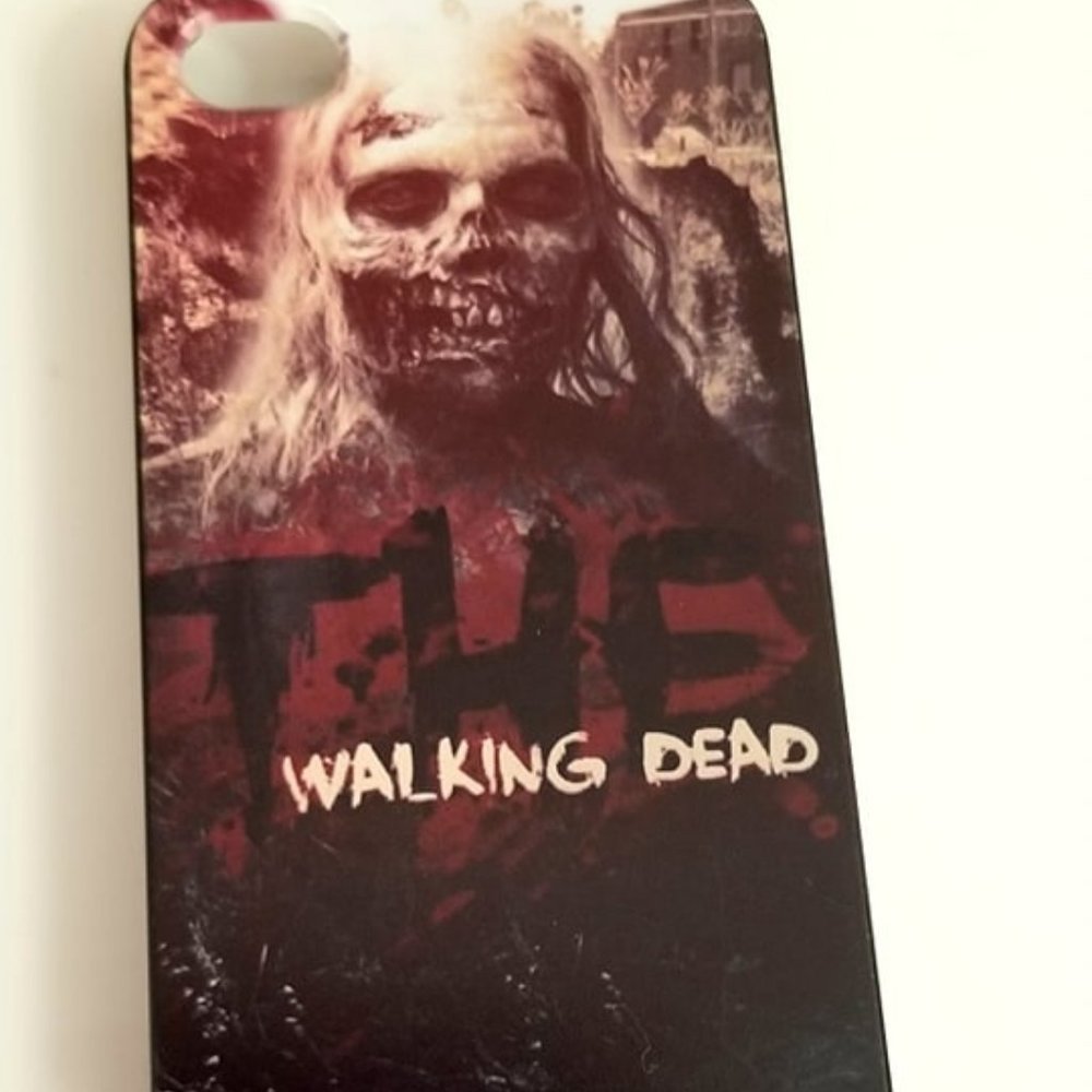 Printed WALKING DEAD I PHONE 4 Hard Case